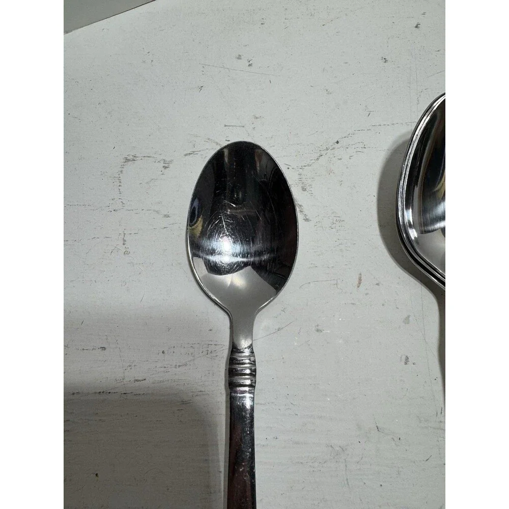 Hampton Silversmiths Stainless Flatware Lot Of 19 And 2 Cambridge